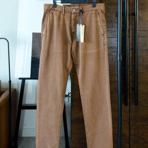 life/after/denim Brown Weekend Slim Fit Chino Pants - 32